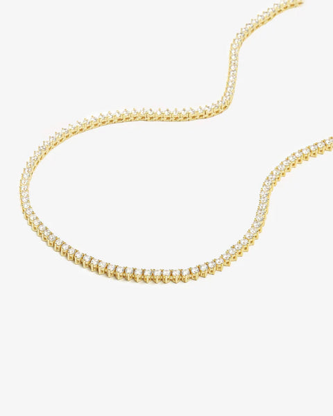 Not your Basic Tennis Necklace 18"