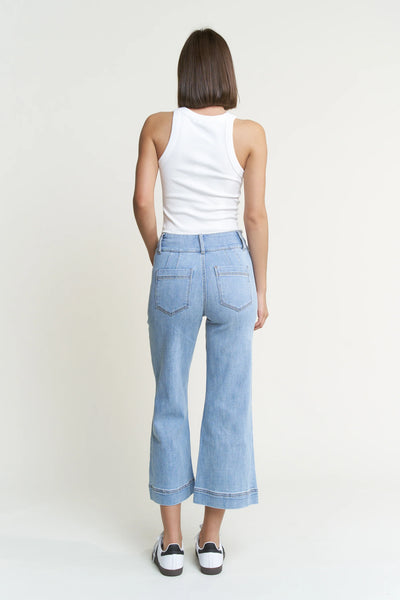 Carrie Flared Crop
