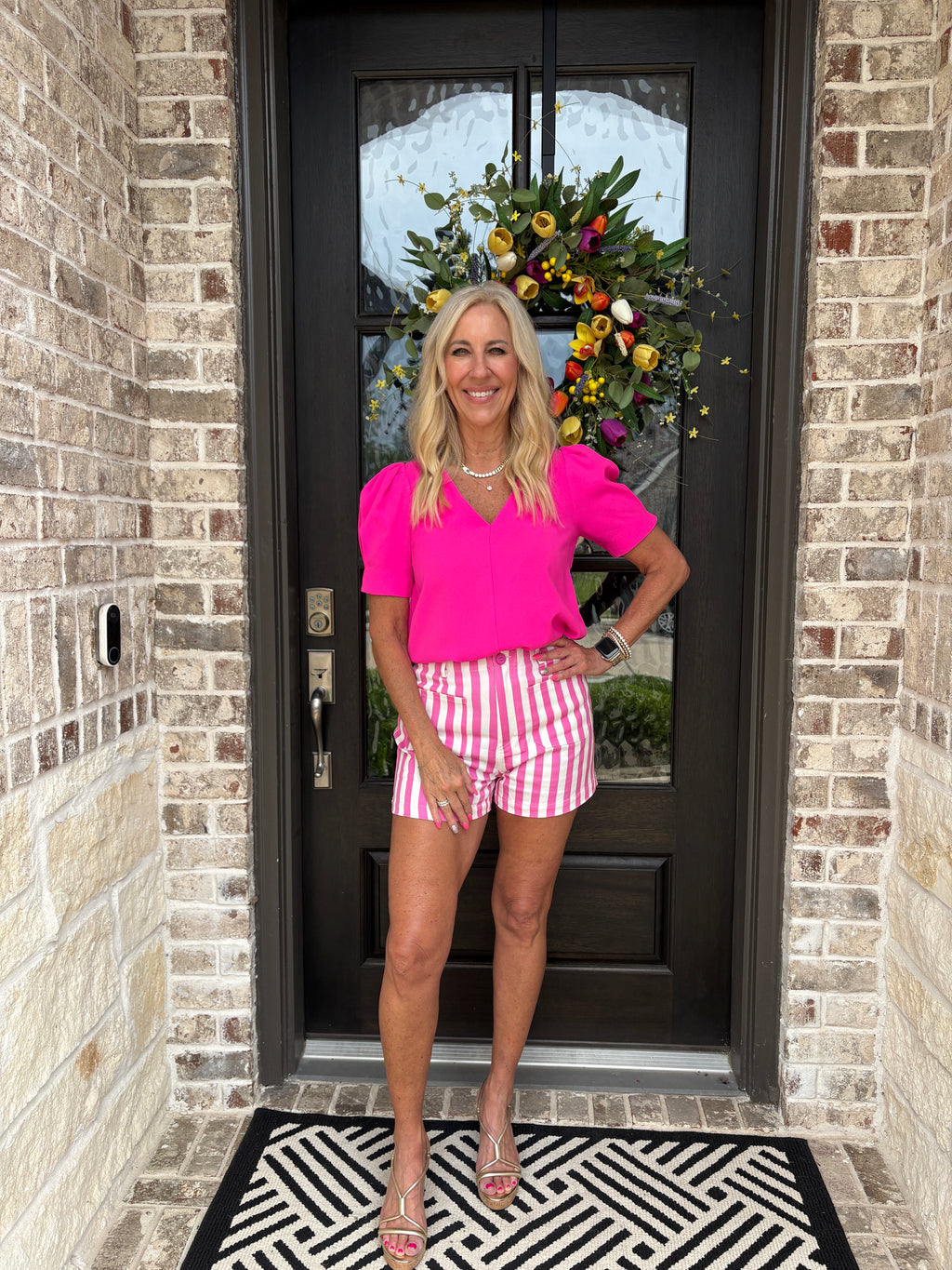 Sweet Escape Stripe Shorts