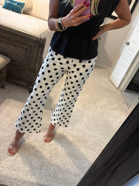 The Monroe Dot Crop Flare