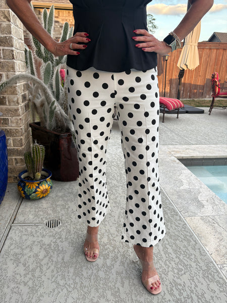 The Monroe Dot Crop Flare