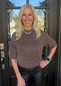 Brown Plush Sweater