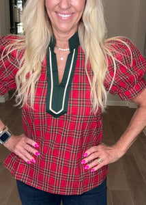 Red Plaid Holiday