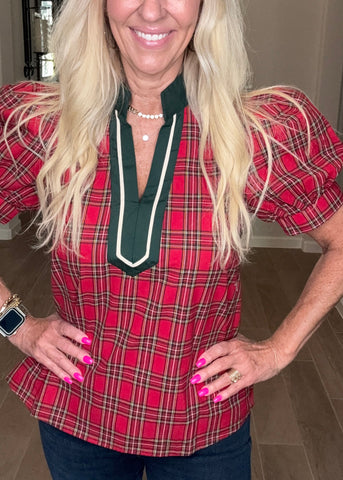 Red Plaid Holiday