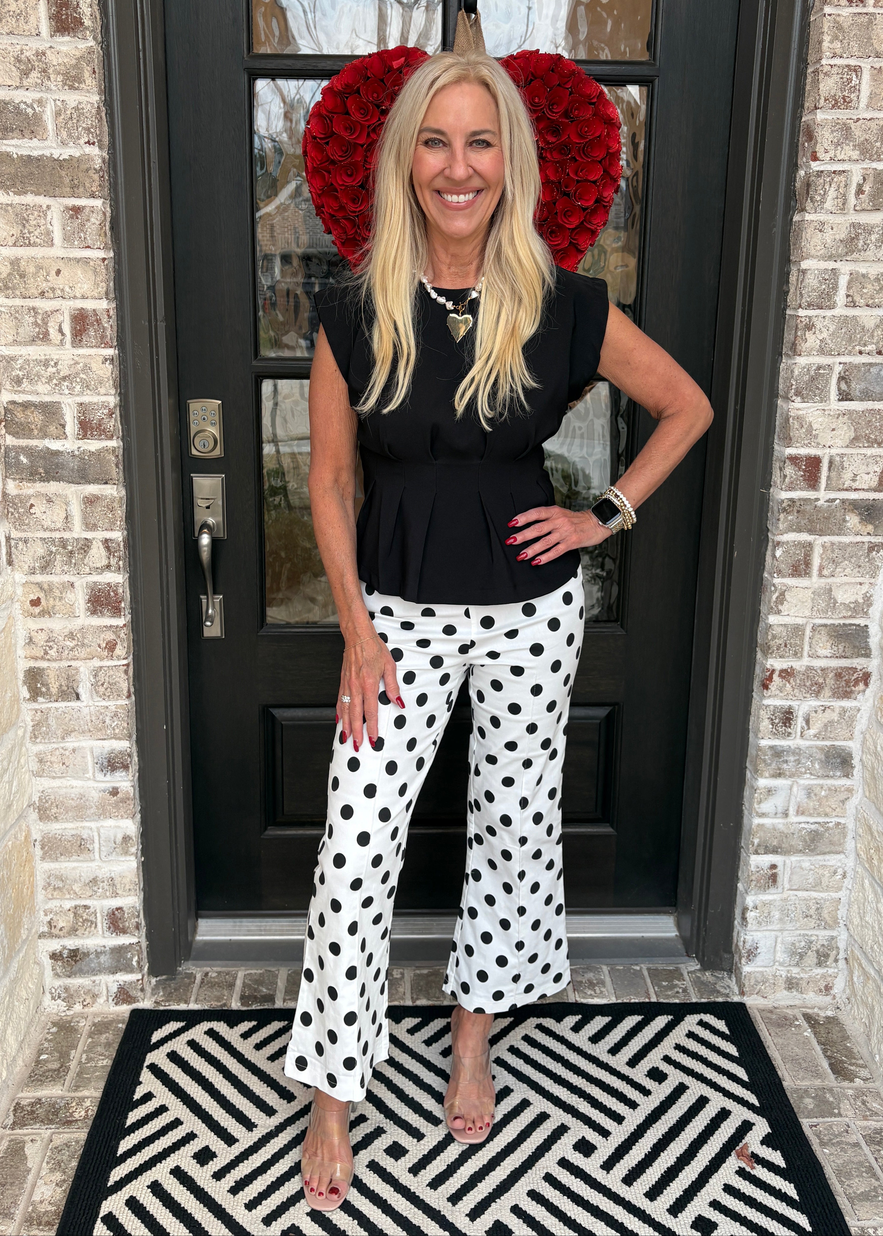 The Monroe Dot Crop Flare