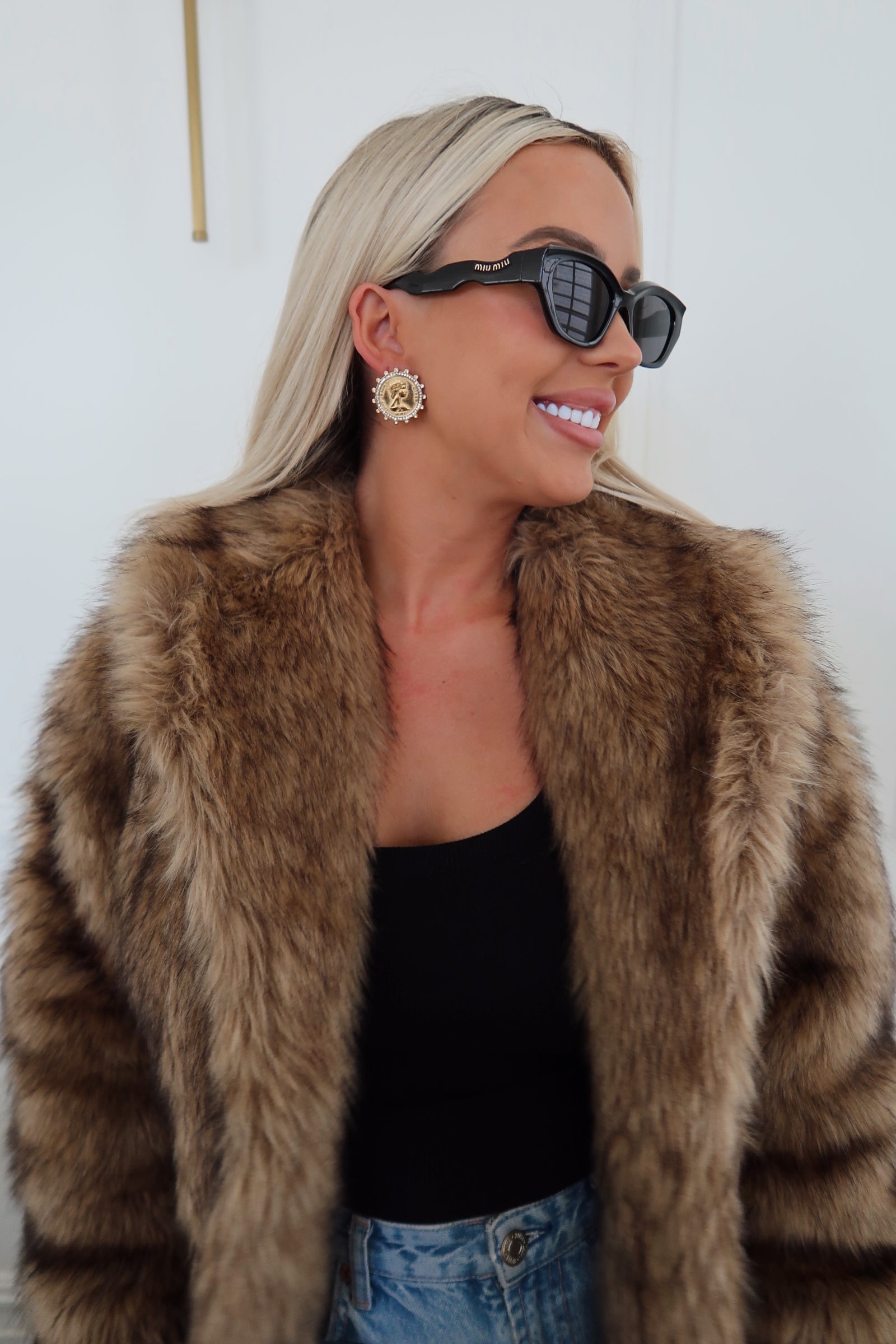 LOVE EACH OTHER MORE COIN EARRINGS ￼