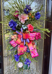 Door Swag Custom Floral Arrangement