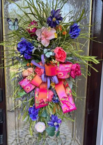 Door Swag Custom Floral Arrangement