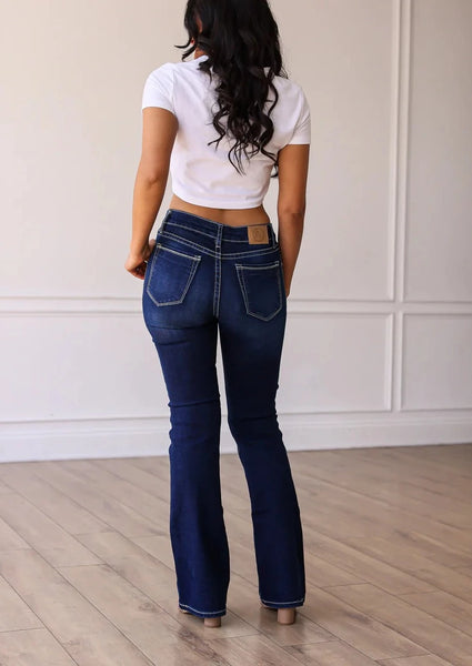 The Courtney Mid Rise Bootcut