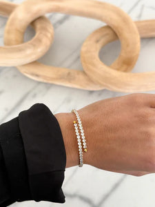 Double Tennis Bracelet