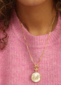 Love Letters Medallion Necklace