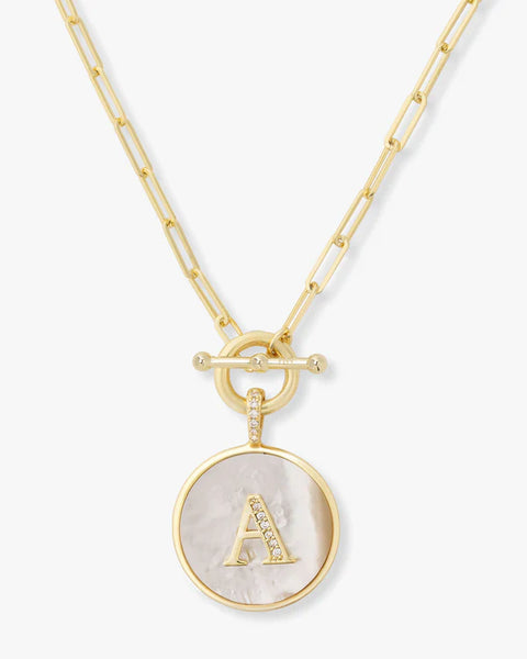 Love Letters Medallion Necklace