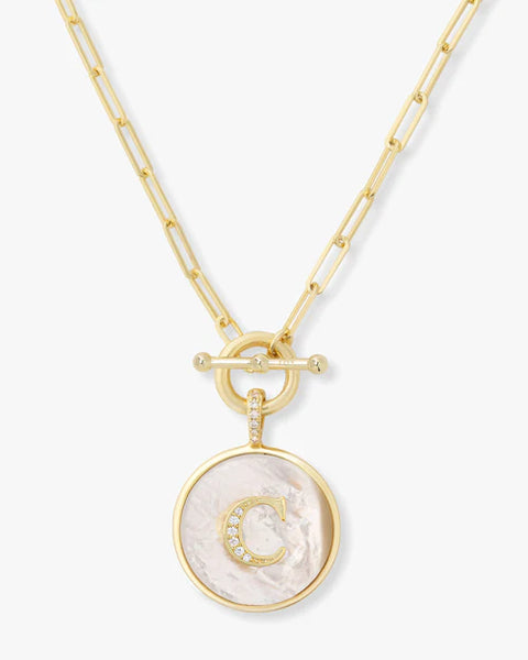 Love Letters Medallion Necklace