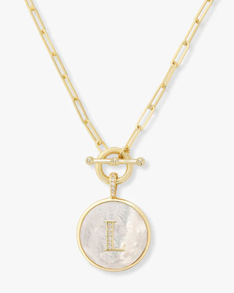 Love Letters Medallion Necklace