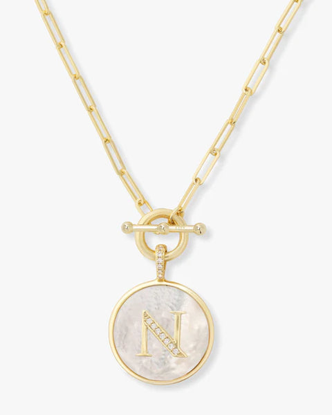 Love Letters Medallion Necklace