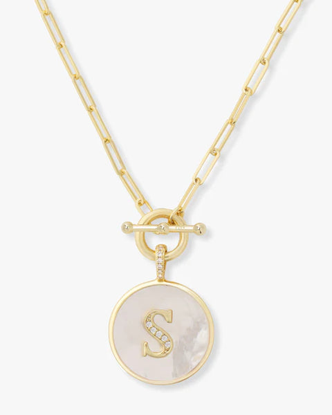 Love Letters Medallion Necklace