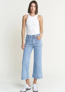 Carrie Flared Crop