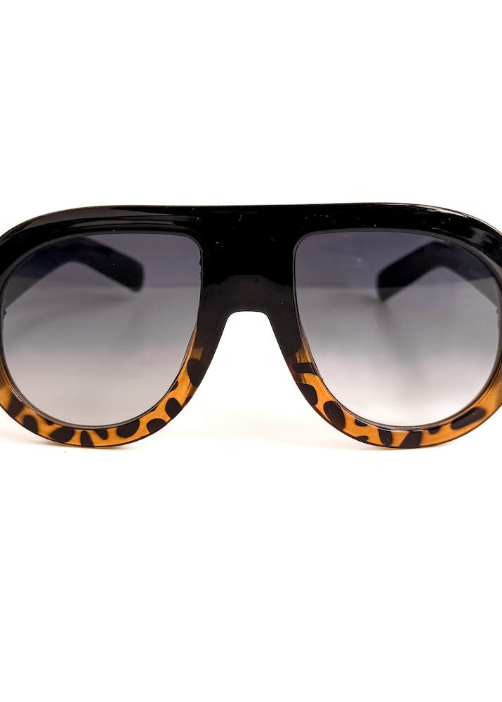 Billie Retro Oversized Pilot Sunglasses