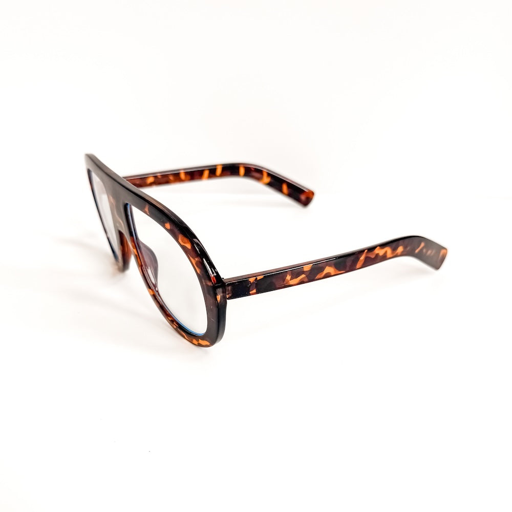 Billie Retro Oversized Pilot Sunglasses