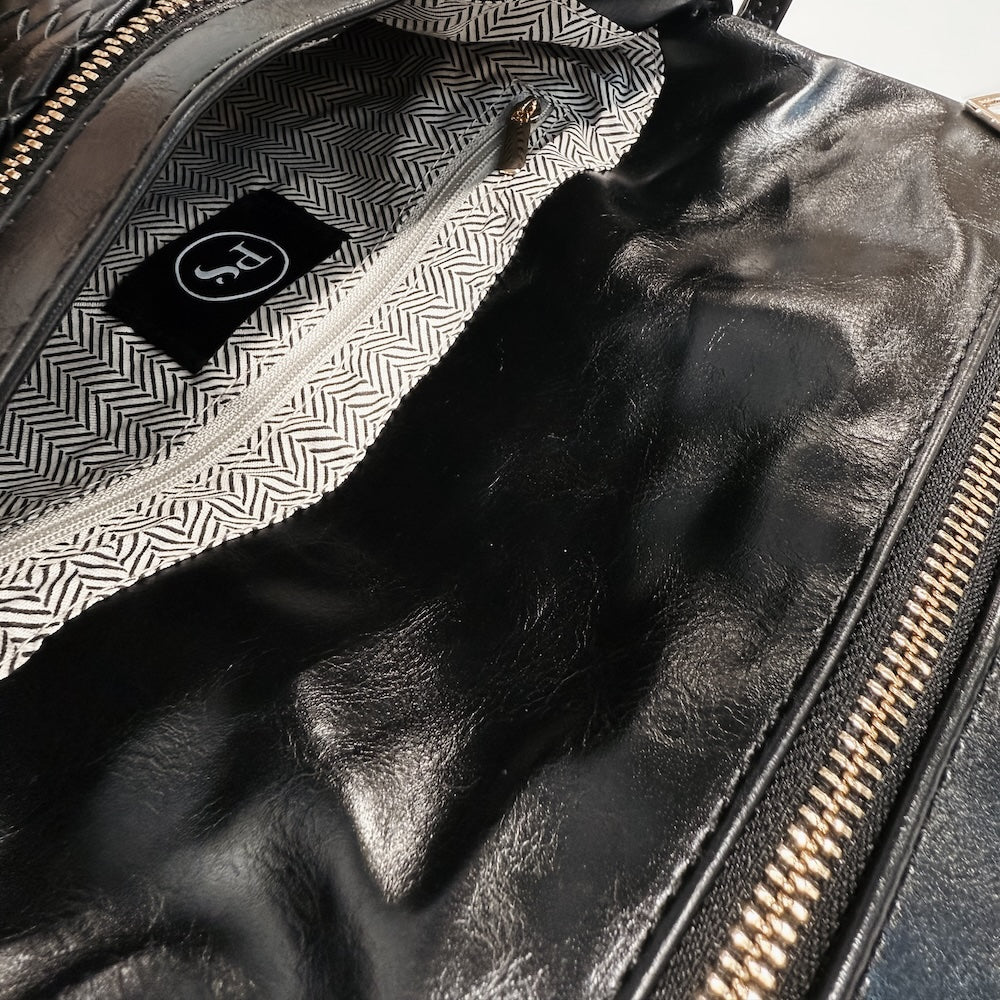 Wrenlee Woven Flap Crossbody